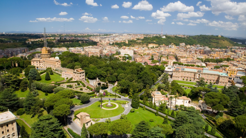 Special Tour in Vatican Gardens Honors the Blessed Mother