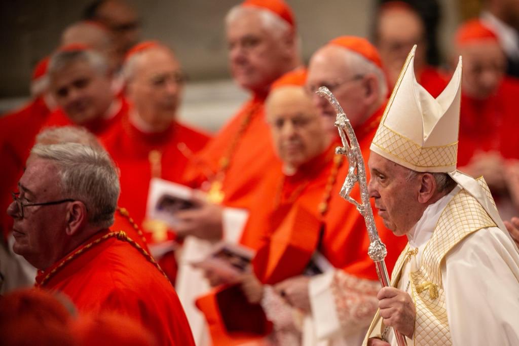 121 Cardinals from every corner of the Earth. Pope Francis redesigns the Sacred College