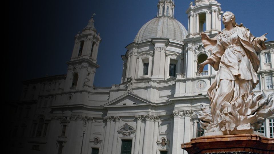 The Story of St. Agnes in Agony in Rome