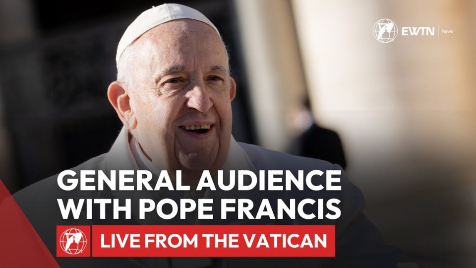 LIVE from the Vatican | General Audience with Pope Francis | April, 24th 2024