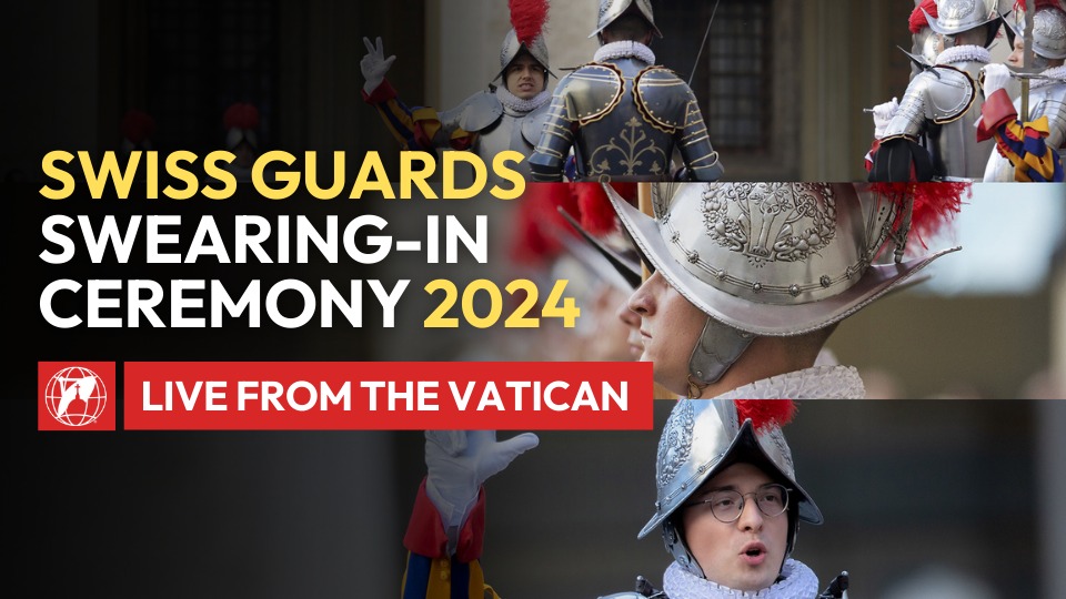 LIVE | Vatican's Swiss Guards Swearing-in Ceremony of the New Recruits | 2024