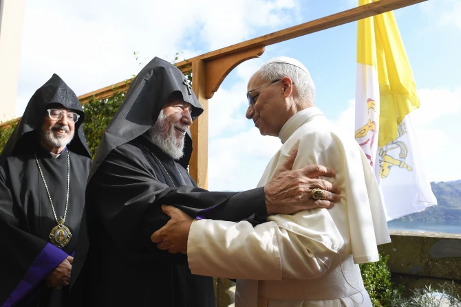 Armenian patriarch invites Pope Leo XIV to visit Armenia