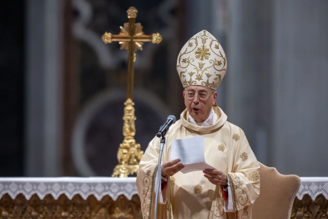 FULL TEXT: Cardinal Mamberti’s homily for the ninth Novendiales Mass