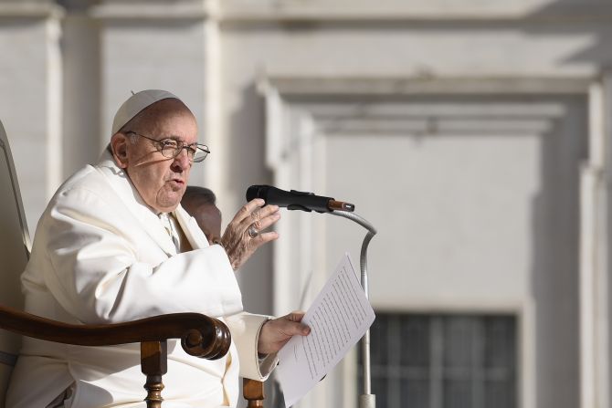 Pope Francis hospitalized with a respiratory infection, Vatican says