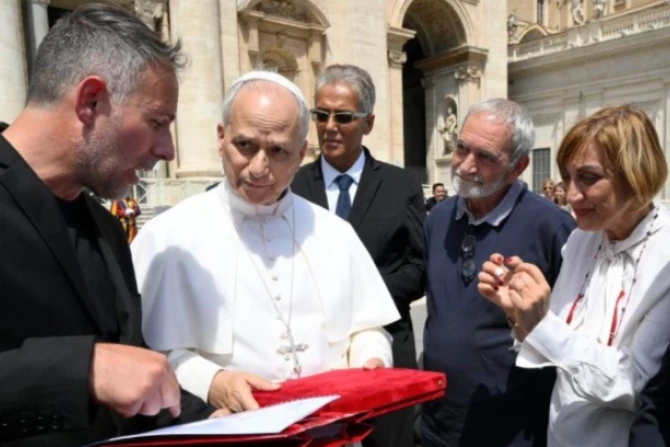 2 prisoners from Rebibbia prison at pope’s general audience: ‘It was a great gift’