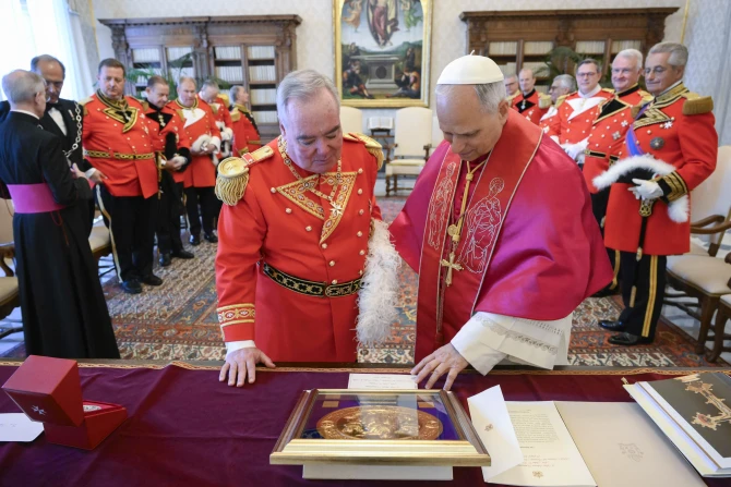Pope Leo XIV tells Order of Malta there is no charity without evangelization
