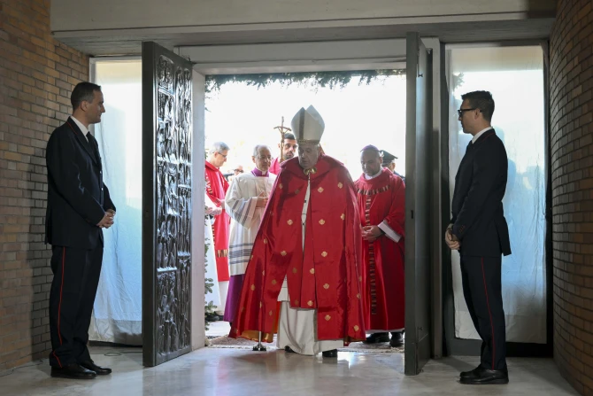Special Report: Inside The Prison As Pope Francis Opens The Jubilee Holy Door
