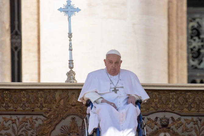 Pope Francis Appears In Public For Second Time During His Convalescence