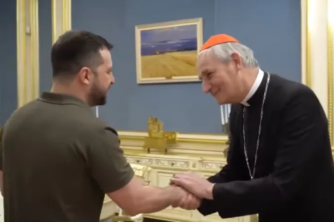 Papal envoy to Ukraine meets with President Zelenskyy, concludes ‘intense’ visit